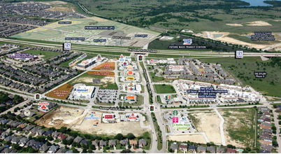 Summer Creek Station Lot 9, 10, 11&12, 13, Fort Worth, TX - AERIAL  map view