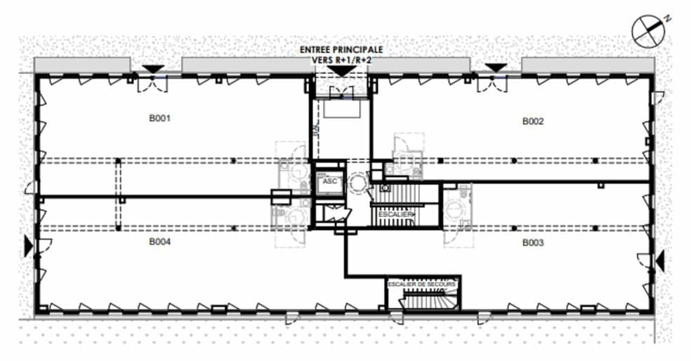 Office in Muret to rent - Floor Plan - Image 3 of 4