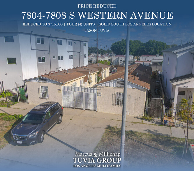 7804 S Western Ave, Los Angeles, CA for sale - Building Photo - Image 1 of 1