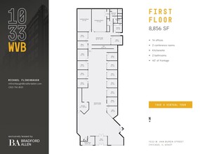 1033 W Van Buren St, Chicago, IL to rent Floor Plan- Image 1 of 9