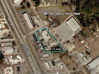 More details for 1309 Old Cherry Point Rd, New Bern, NC - Light Industrial for Sale