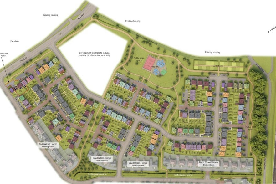 7 Albright Close, York to rent - Site Plan - Image 3 of 3