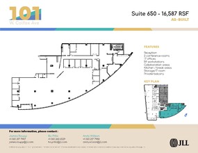 101 W Colfax Ave, Denver, CO for rent Floor Plan- Image 2 of 2