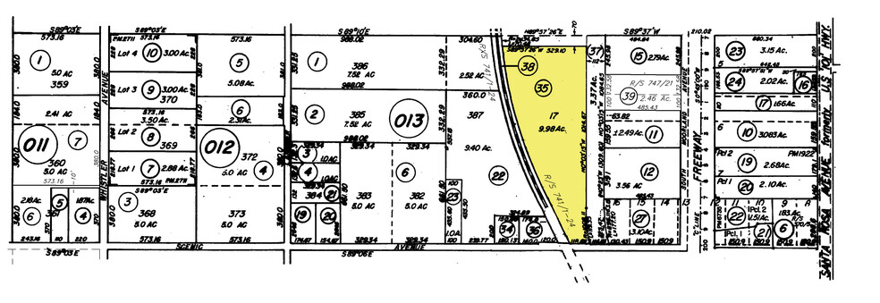 175 Scenic Ave, Santa Rosa, CA for rent - Plat Map - Image 2 of 2