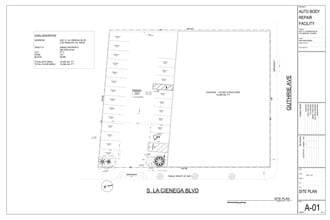 2001 S La Cienega Blvd, Los Angeles, CA for rent Site Plan- Image 1 of 1