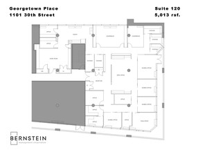 1101 30th St NW, Washington, DC for rent Floor Plan- Image 1 of 2