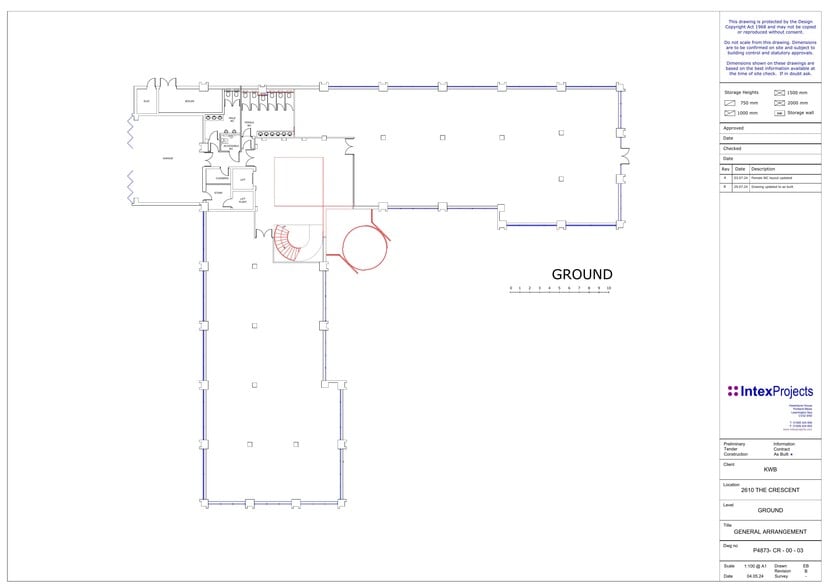 2610 The Crescent, Birmingham to rent - Floor Plan - Image 3 of 11
