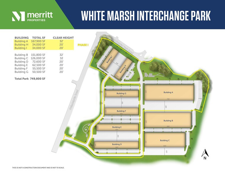 10301 Philadelphia Rd, White Marsh, MD for rent - Site Plan - Image 2 of 6