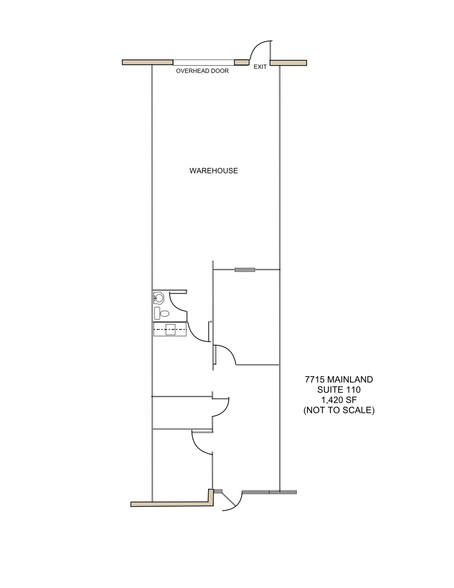 7715 Mainland Dr, San Antonio, TX for rent - Floor Plan - Image 3 of 3