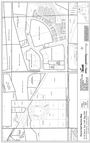 4301 Dean Lakes Blvd, Shakopee, MN for rent - Plat Map - Image 3 of 3