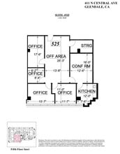 411 N Central Ave, Glendale, CA to rent Floor Plan- Image 1 of 1