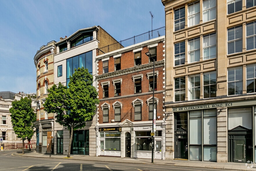 110-114 Clerkenwell Rd, London to rent - Primary Photo - Image 1 of 3