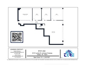 8131 Lyndon B Johnson Fwy, Dallas, TX for rent Floor Plan- Image 1 of 1