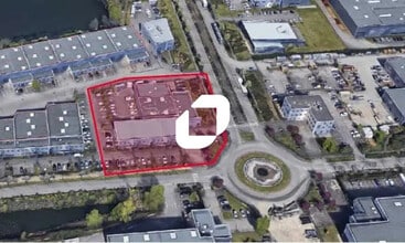 Saint-Priest, RHO - Aerial  map view