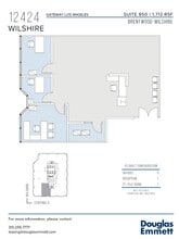 12424 Wilshire Blvd, Los Angeles, CA to rent Floor Plan- Image 1 of 1