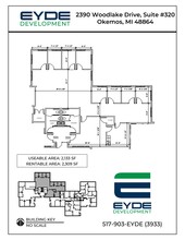 2390 Woodlake Dr, Okemos, MI for rent Site Plan- Image 1 of 1