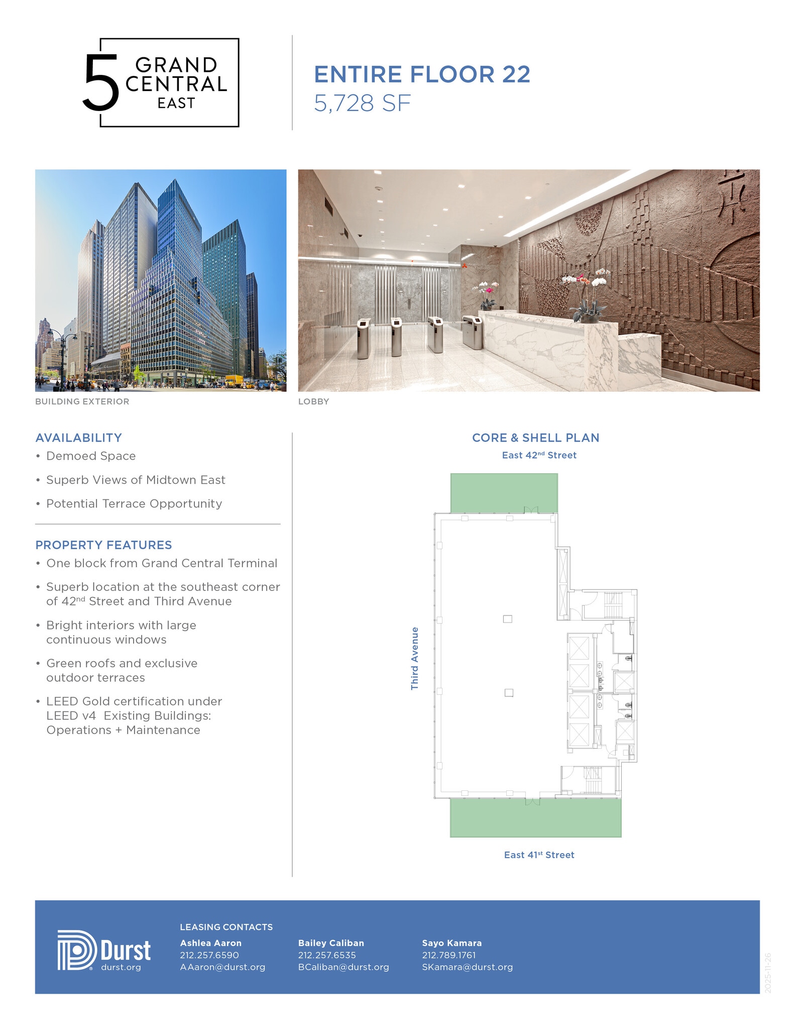 5 Grand Central East, New York, NY to rent Interior Photo- Image 1 of 1