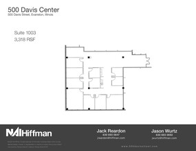 500 Davis St, Evanston, IL for rent Floor Plan- Image 1 of 1