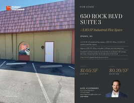 650 S Rock Blvd, Reno NV - Commercial Property