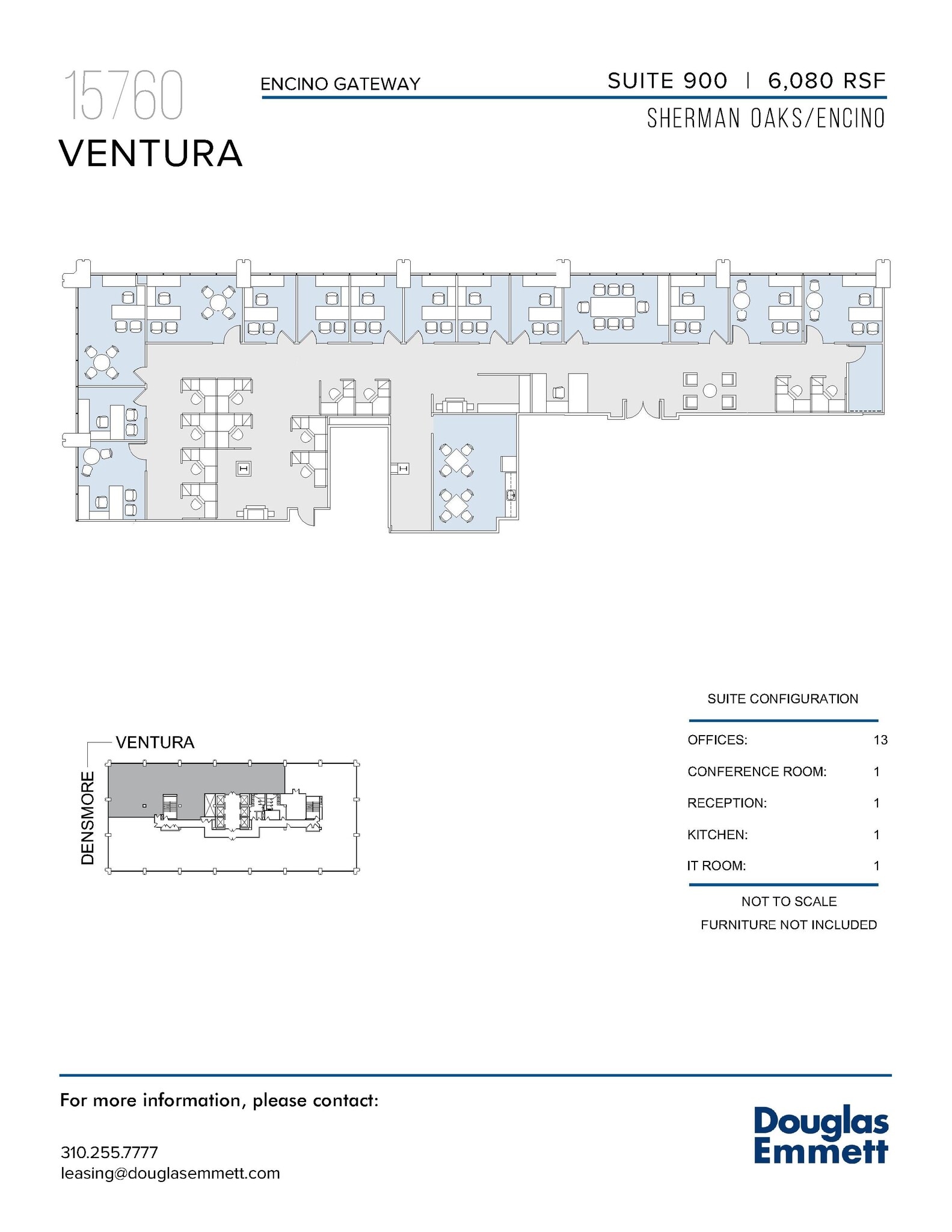 15760 Ventura Blvd, Encino, CA to rent Floor Plan- Image 1 of 1