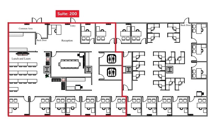 6050 Tacoma Mall Blvd, Tacoma, WA to rent Floor Plan- Image 1 of 1