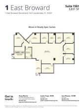 1 E Broward Blvd, Fort Lauderdale, FL to rent Floor Plan- Image 1 of 1