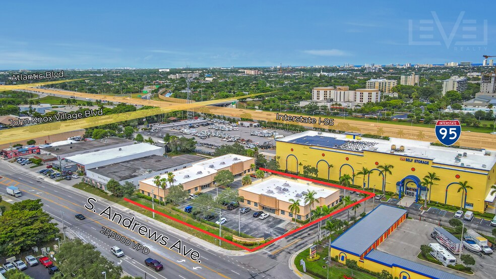 470 S Andrews Ave, Pompano Beach, FL for rent - Aerial - Image 1 of 7