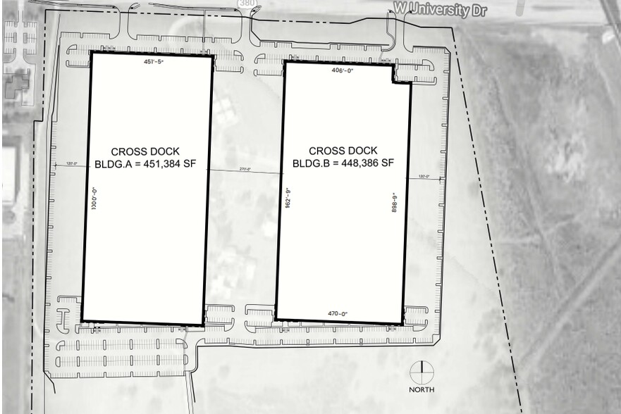 3333 W University Dr, Denton, TX for sale - Site Plan - Image 1 of 1