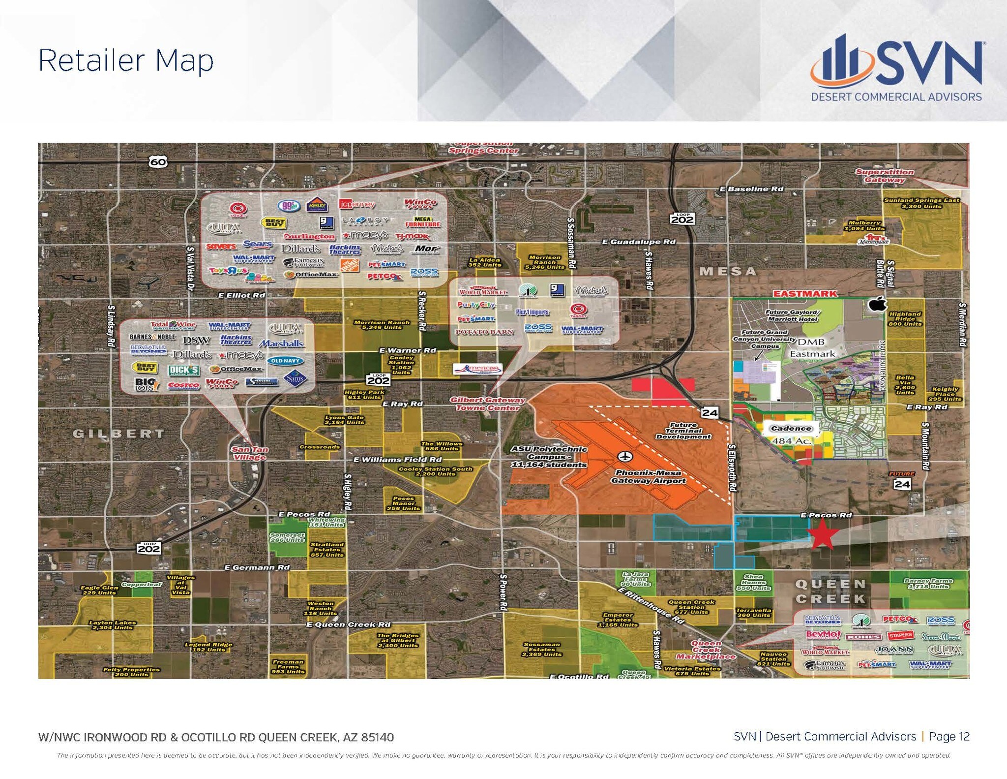 W Nwc Ironwood & Ocotillo, Queen Creek 85140 Ironwood Crossing