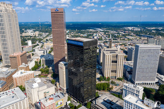 100 Peachtree St NW, Atlanta, GA - aerial  map view - Image1