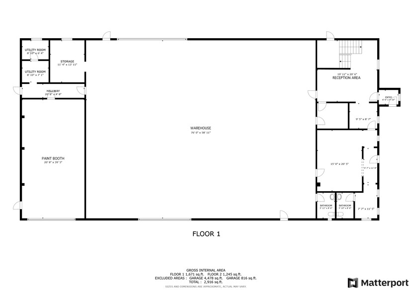 270 Waterloo Av, Penticton, BC for rent - Floor Plan - Image 2 of 3