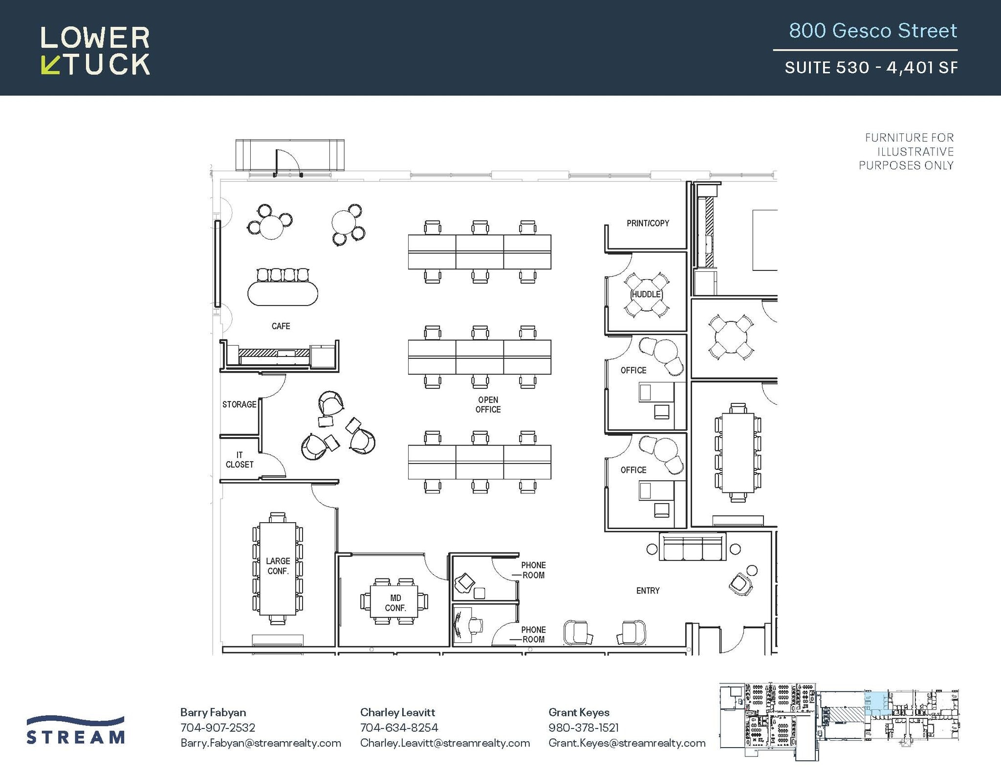 800 Gesco St, Charlotte, NC to rent Floor Plan- Image 1 of 1