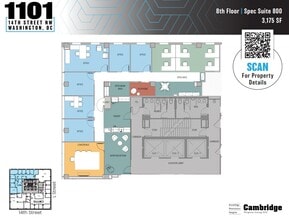 1101 14th St NW, Washington, DC to rent Floor Plan- Image 2 of 10