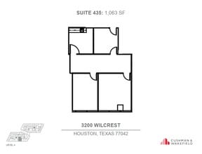 3200 Wilcrest Dr, Houston, TX to rent Floor Plan- Image 1 of 1