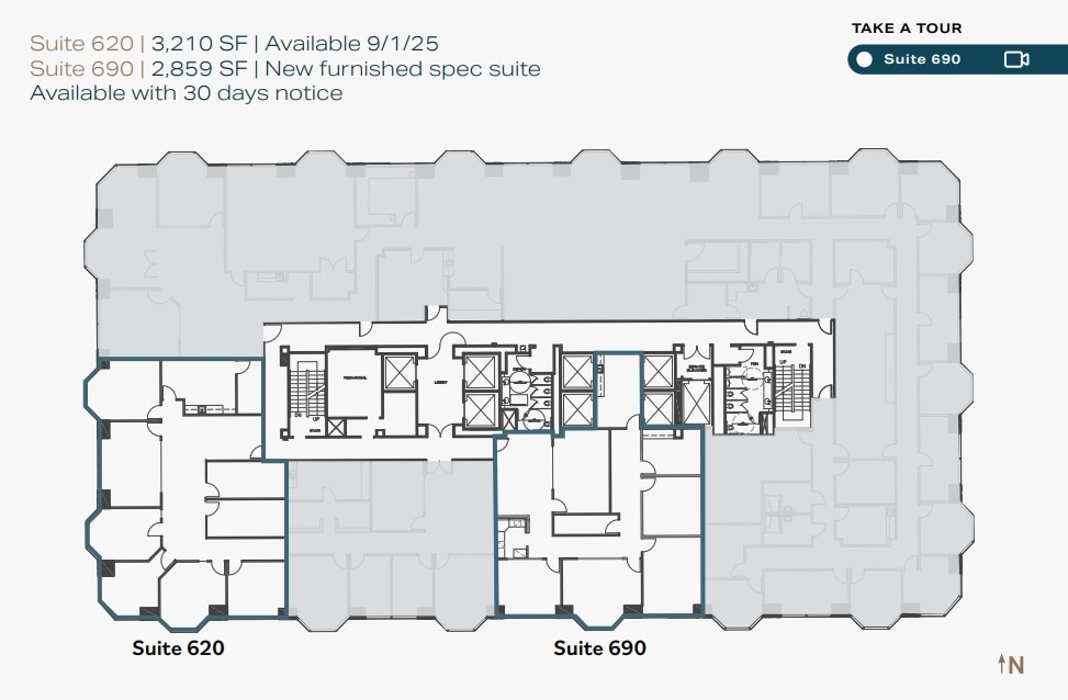 550 W C St, San Diego, CA to rent Floor Plan- Image 1 of 1