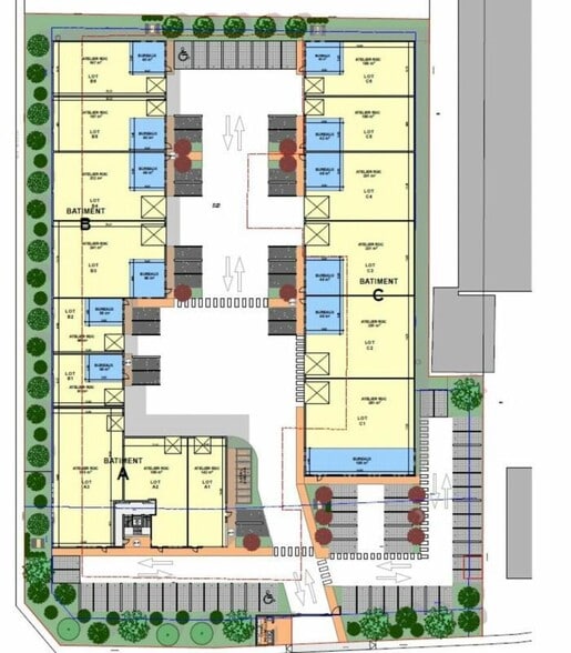 55 Rue Emile Zola, Décines-Charpieu for sale - Site Plan - Image 3 of 4