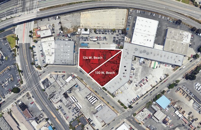 More details for 124-130 W Beach Ave, Inglewood, CA - Land to Rent