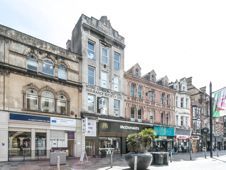 28-31 St Mary St, Cardiff for rent - Building Photo - Image 2 of 4