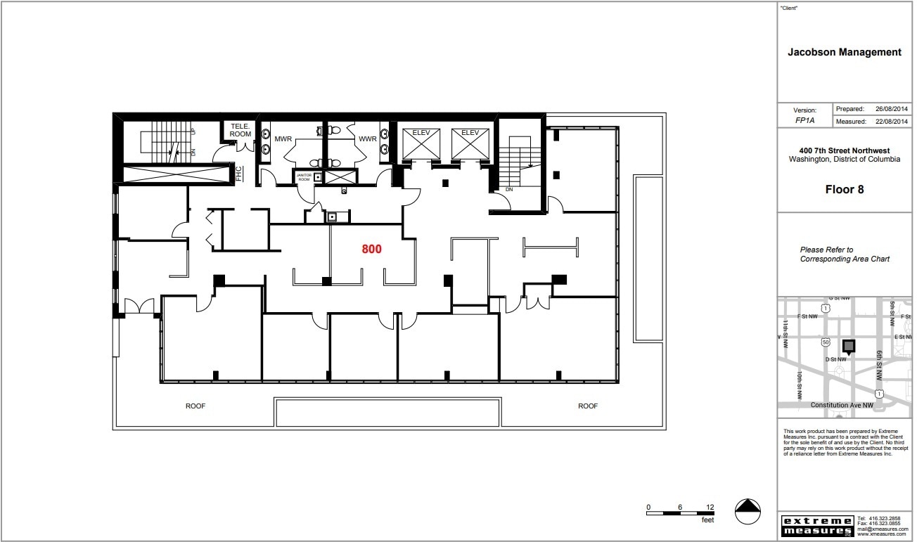 400 7th St NW, Washington, DC to rent Floor Plan- Image 1 of 1