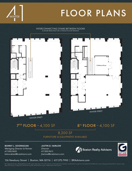 41 Winter St, Boston, MA for rent - Floor Plan - Image 3 of 8