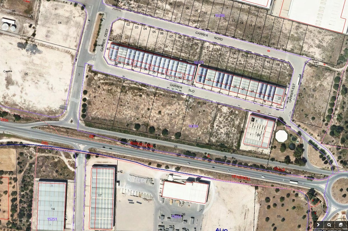 Land in Vila-rodona, Tarragona for sale Aerial- Image 1 of 3