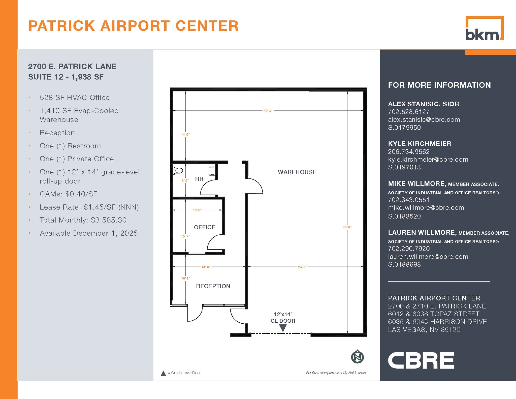 2700 E Patrick Ln, Las Vegas, NV to rent Floor Plan- Image 1 of 1