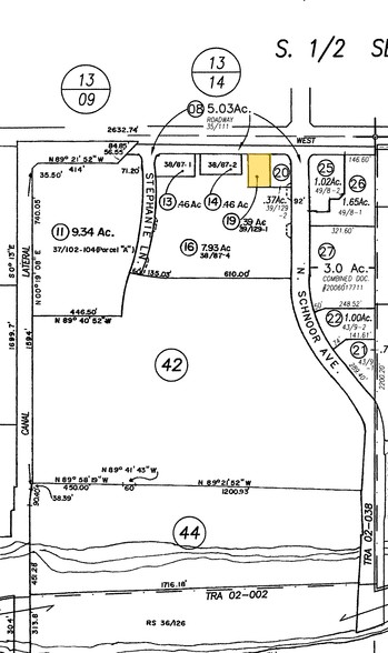 2310 W Cleveland Ave, Madera, CA for sale - Plat Map - Image 2 of 8