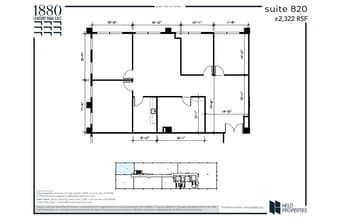 1880 Century Park E, Los Angeles, CA to rent Floor Plan- Image 2 of 3