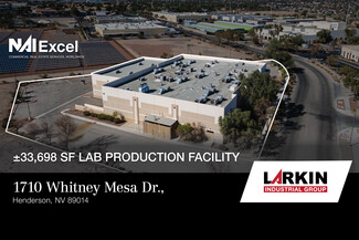 More details for 1710 Whitney Mesa Dr, Henderson, NV - Industrial for Rent