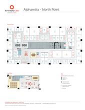 100 North Point Ctr E, Alpharetta, GA for rent Site Plan- Image 1 of 2