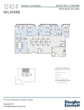 12424 Wilshire Blvd, Los Angeles, CA to rent Floor Plan- Image 1 of 1