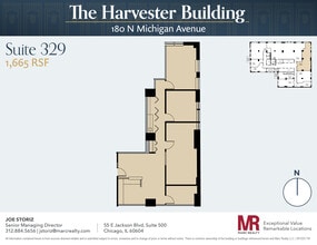 180 N Michigan Ave, Chicago, IL to rent Floor Plan- Image 1 of 7