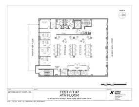 58 W 40th St, New York, NY for rent Site Plan- Image 1 of 1