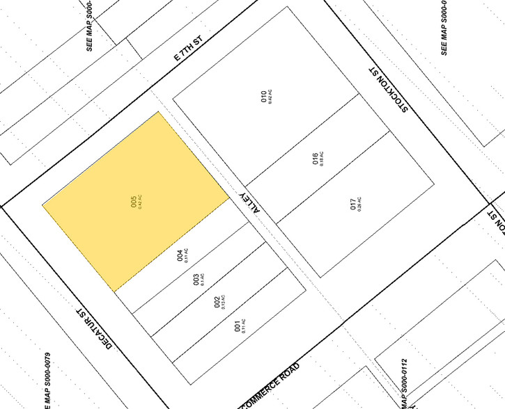 101 E 7th St, Richmond, VA for sale - Plat Map - Image 2 of 12